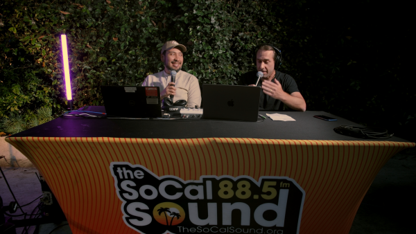 BYRON & MOOKIE BROADCASTING AT LOCAL SPOTLIGHT LIVE with THE SOCAL SOUND TABLE